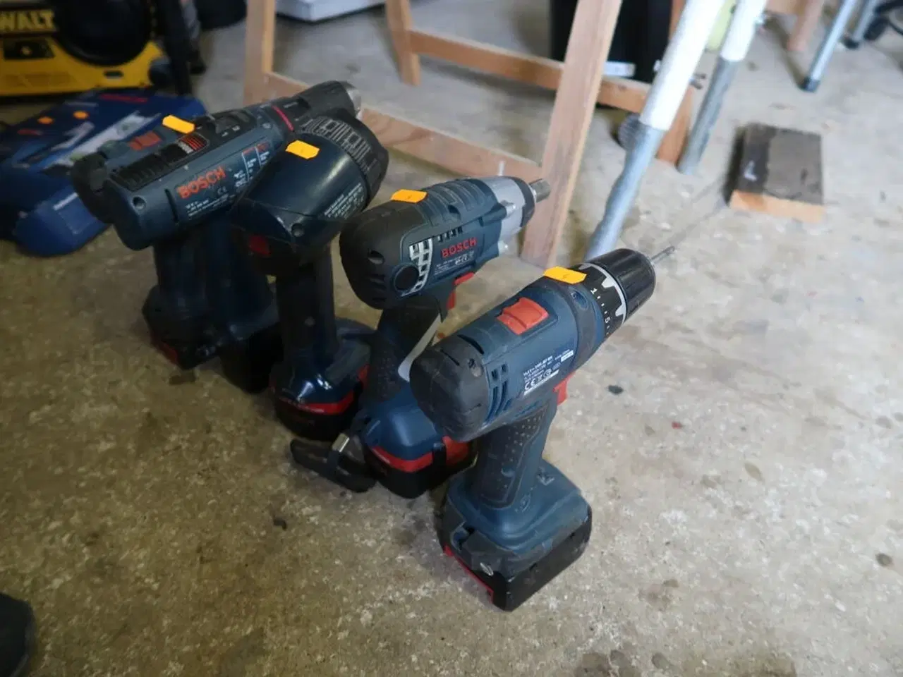 Billede 2 - 5 stk. akku bore/skruemaskine BOSCH