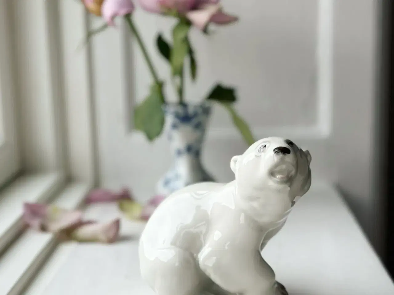 Billede 1 - Porcelænsfigur, isbjørn