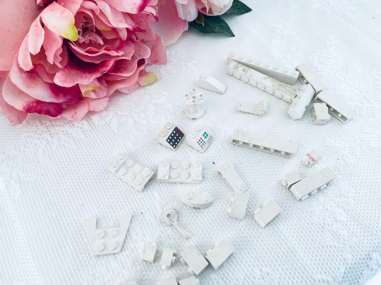 Billede 2 - Hvid blandet Lego 