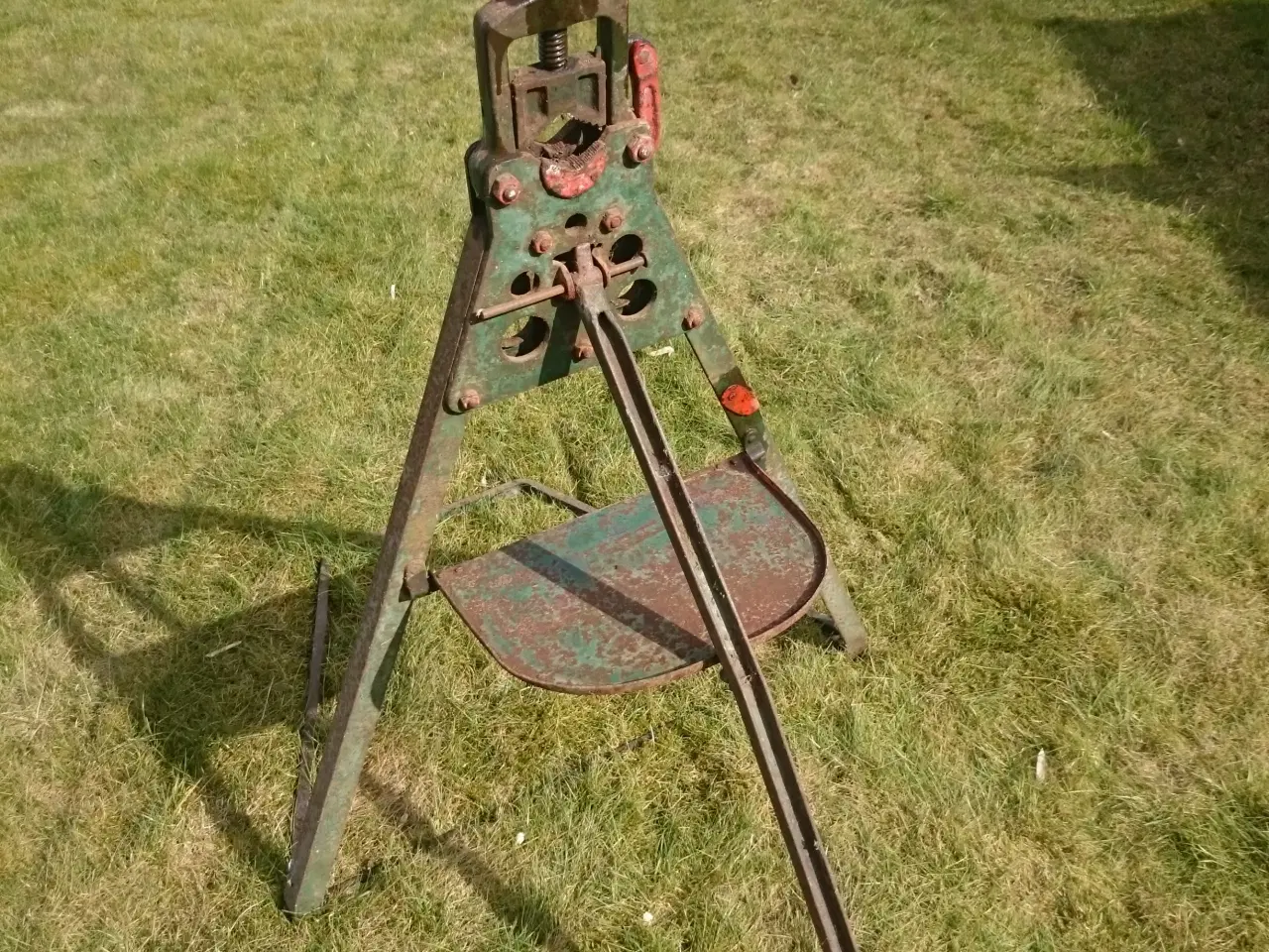 Billede 3 - Pioneer Professionel rørbænkm skruestik