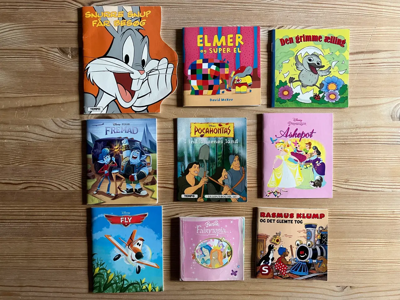 Billede 6 - 8 x 9 børnebøger, Lilleput, Disney m.fl.