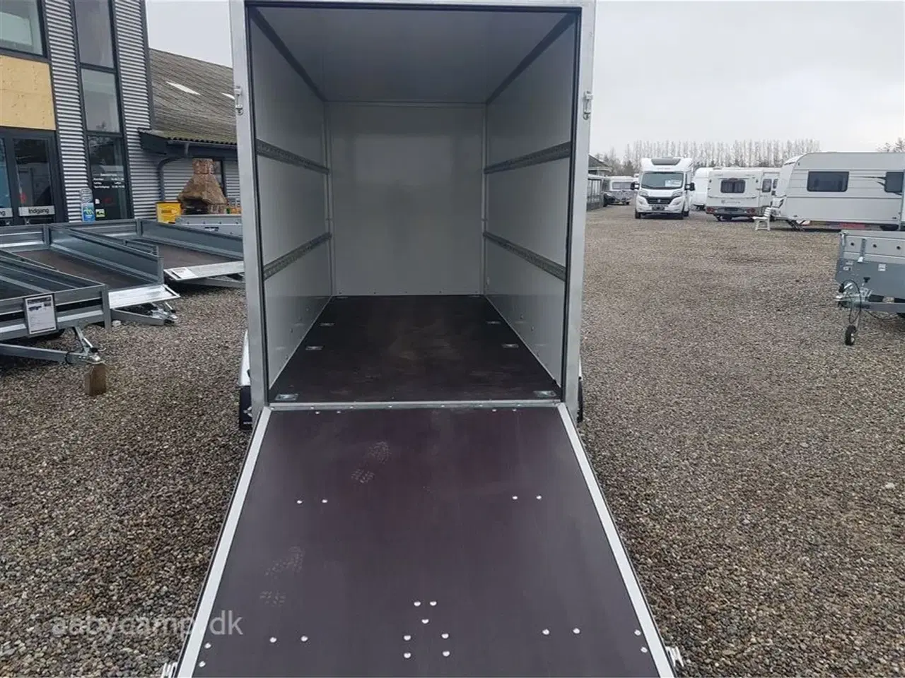Billede 3 - 0 - Blyss Cargo F2036HTL med Rampe   Sandwich Cargo trailer str. 353x151 cm med rampe Top kvalitet