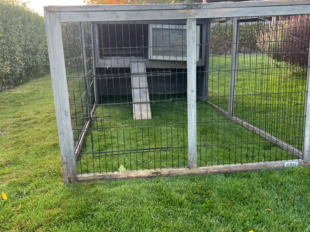 Billede 6 - Udendørs kaninbur med løbegård