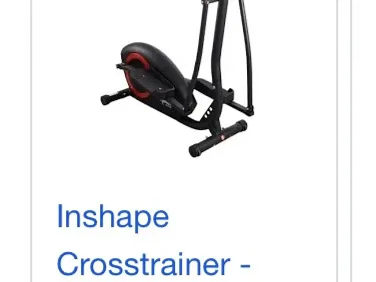 Billede 1 - Crosstrainer/motionsmaskine
