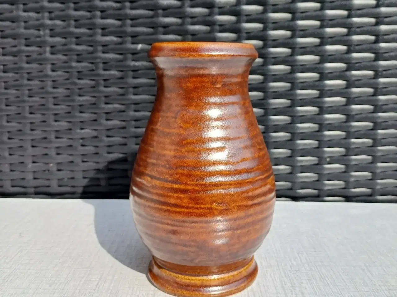 Billede 2 - Brun vase. West Germany - Bay 740-14.