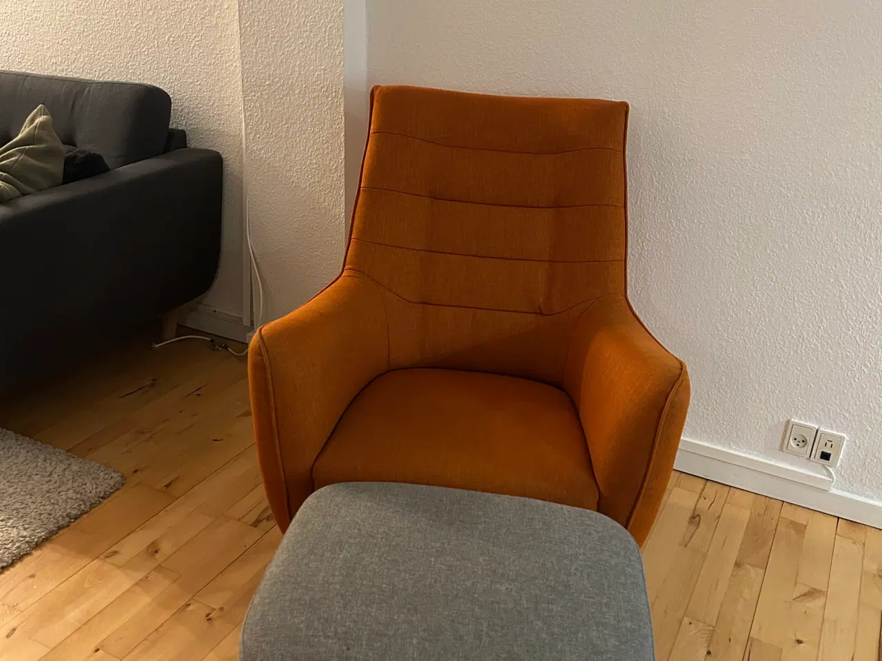 Billede 3 - Flot Orange lænestol