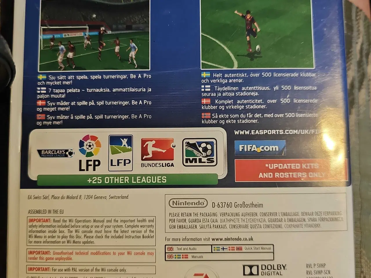 Billede 4 - Wii - FIFA 13 og 14, The BIGS, SummerAthletics