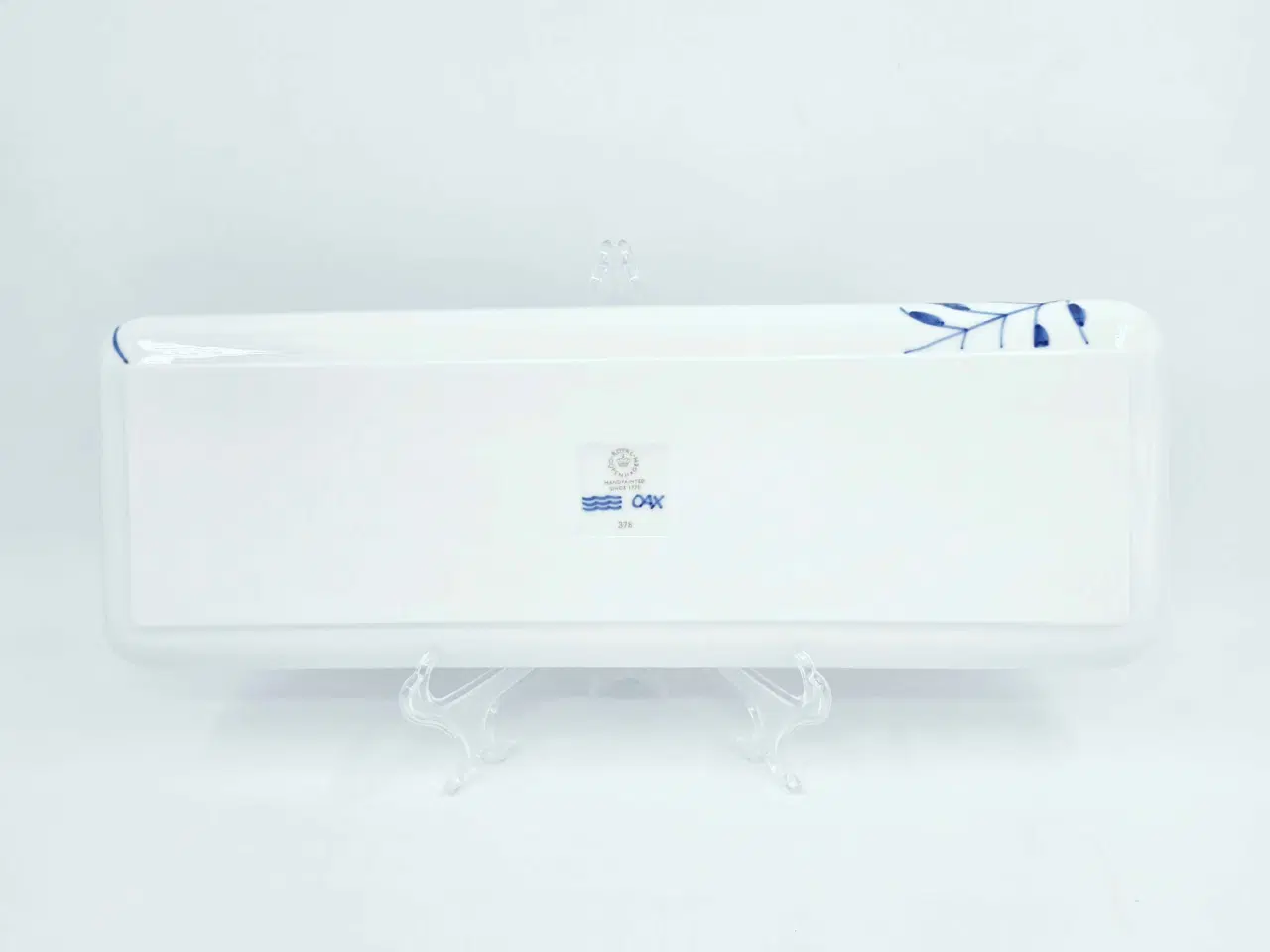 Billede 11 - Blå Mega Riflet Fad 1 sortering Porcelæn 
