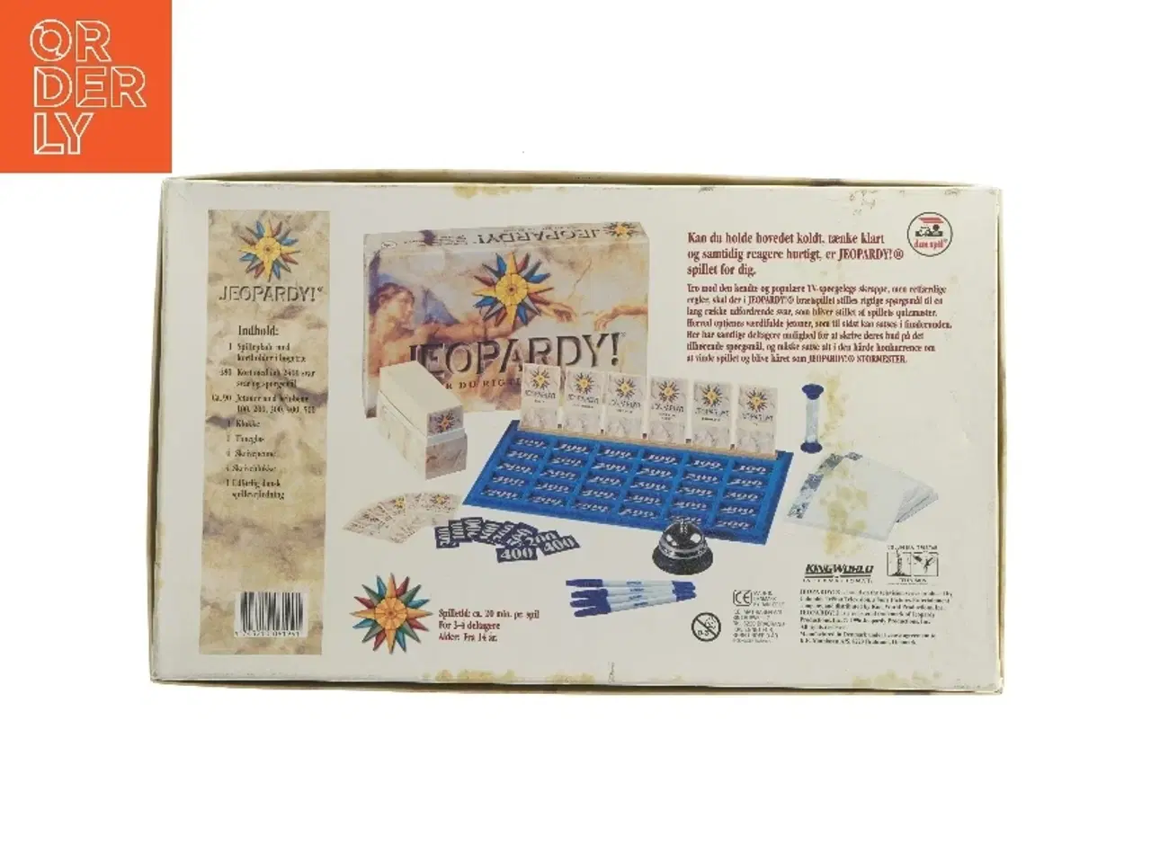 Billede 3 - Jeopardy! Spil fra Dan Spil (str. 43x26 cm)