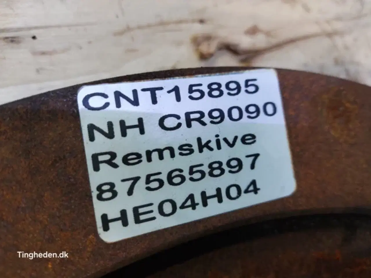 Billede 15 - New Holland CR9090 Variatorskive Halvdel 87565897