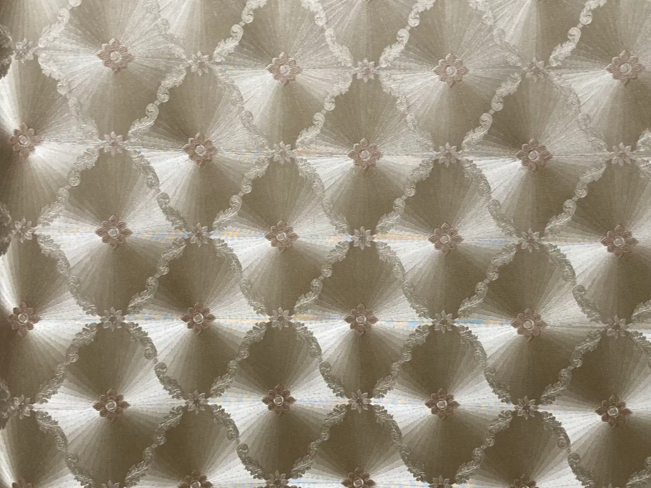 Billede 1 - Det smukkeste vilde unikke guldtapet.