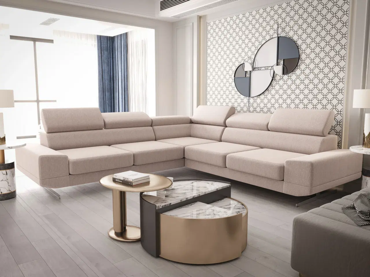 Billede 1 - MODENA MAX HJØRNESOFA 270x270