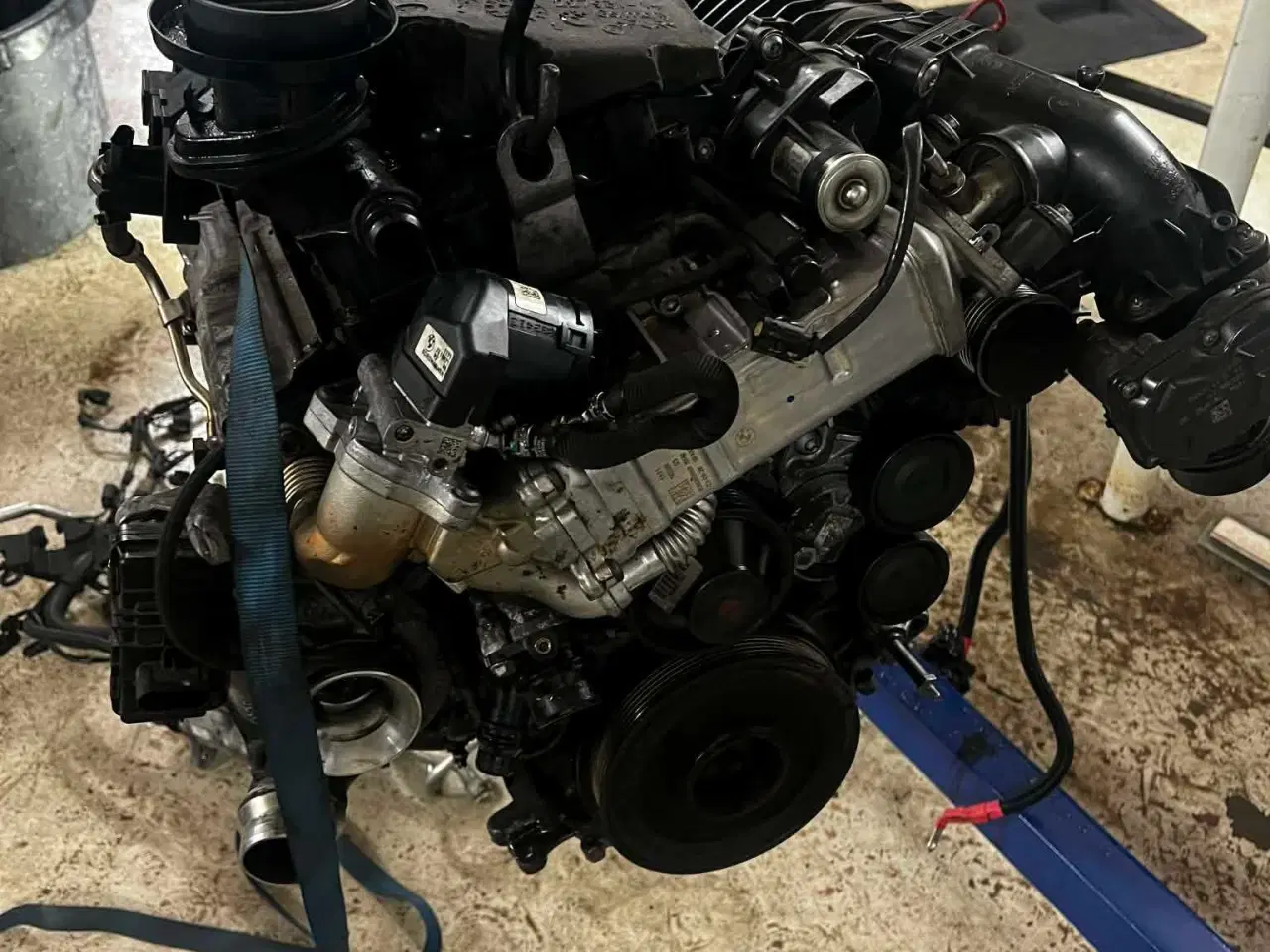 Billede 6 - Fin n47 motor komplet 