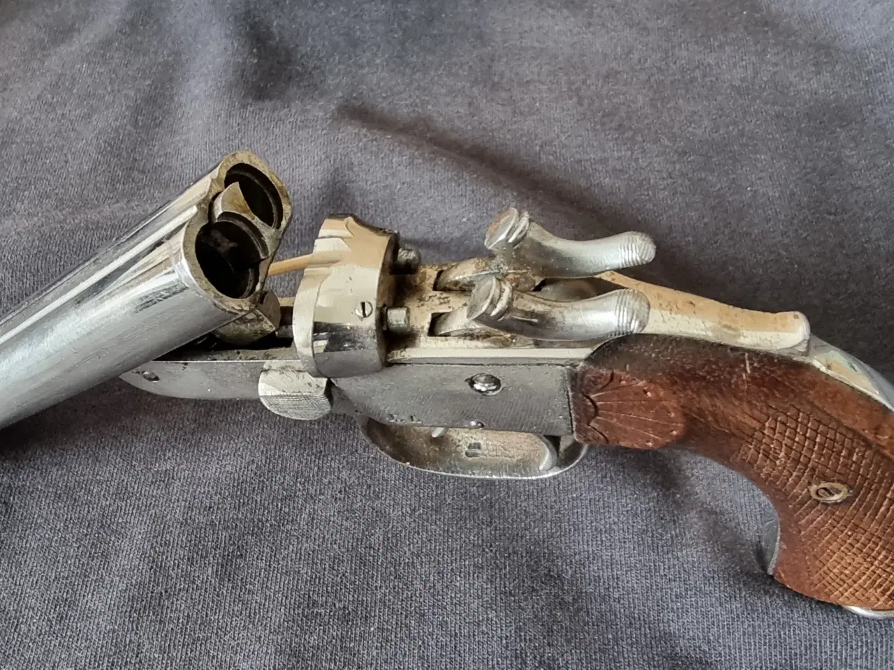 Billede 4 - Dobbeltløbet pistol kal. 44-40  