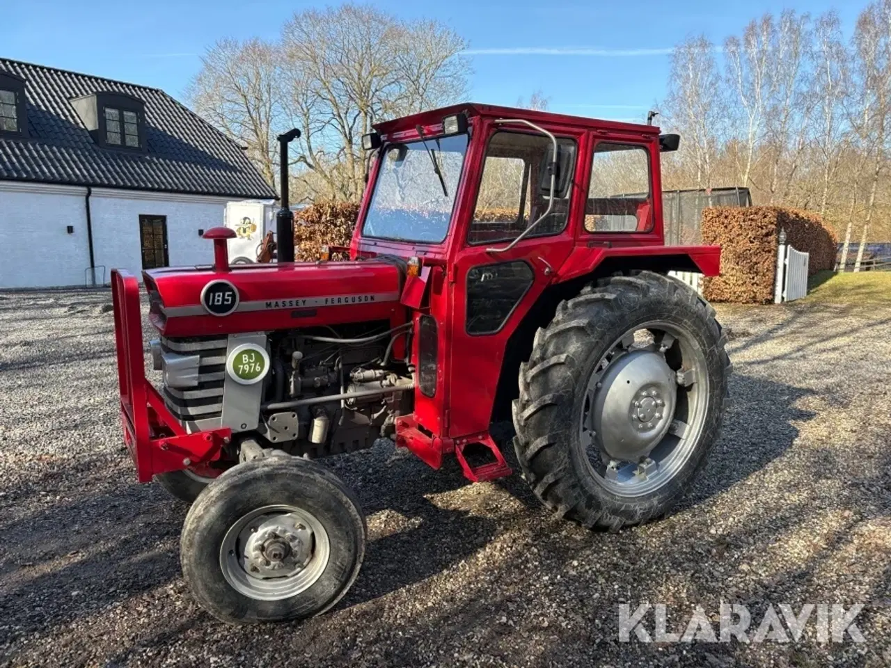 Billede 1 - Veterantraktor Massey Ferguson 185 S