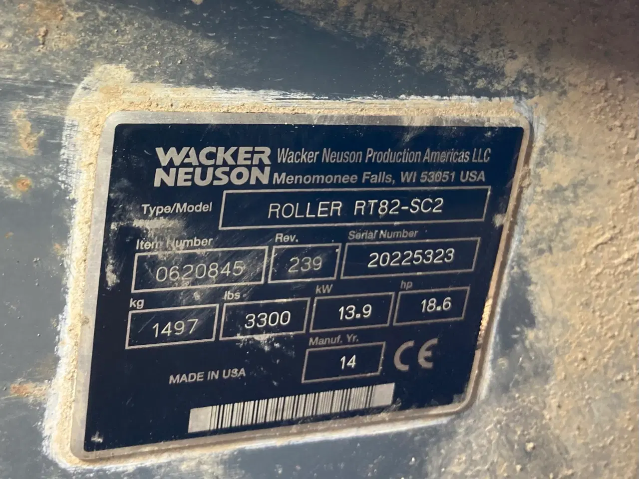 Billede 3 - Wacker Neuson RT82-SC2 råjordskompaktor