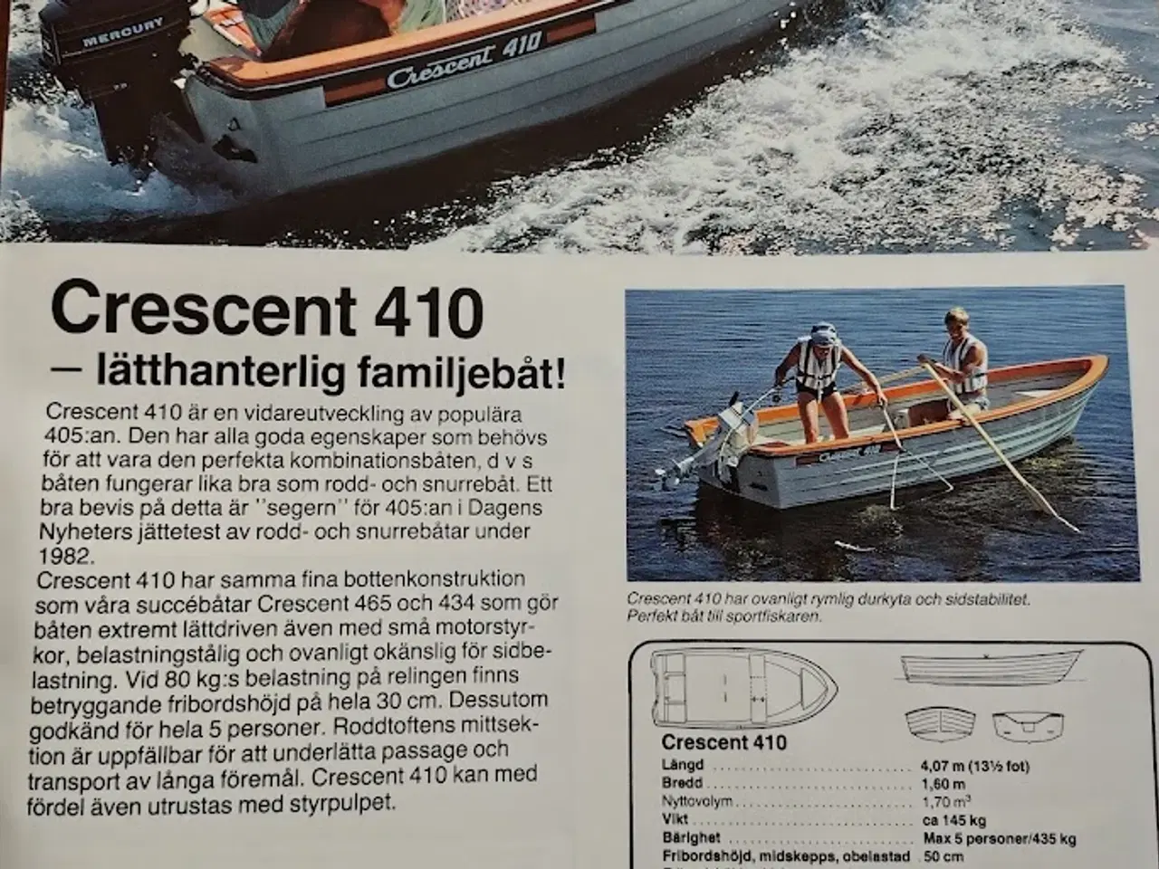 Billede 15 - Crescent 410      13 1/2 Fod