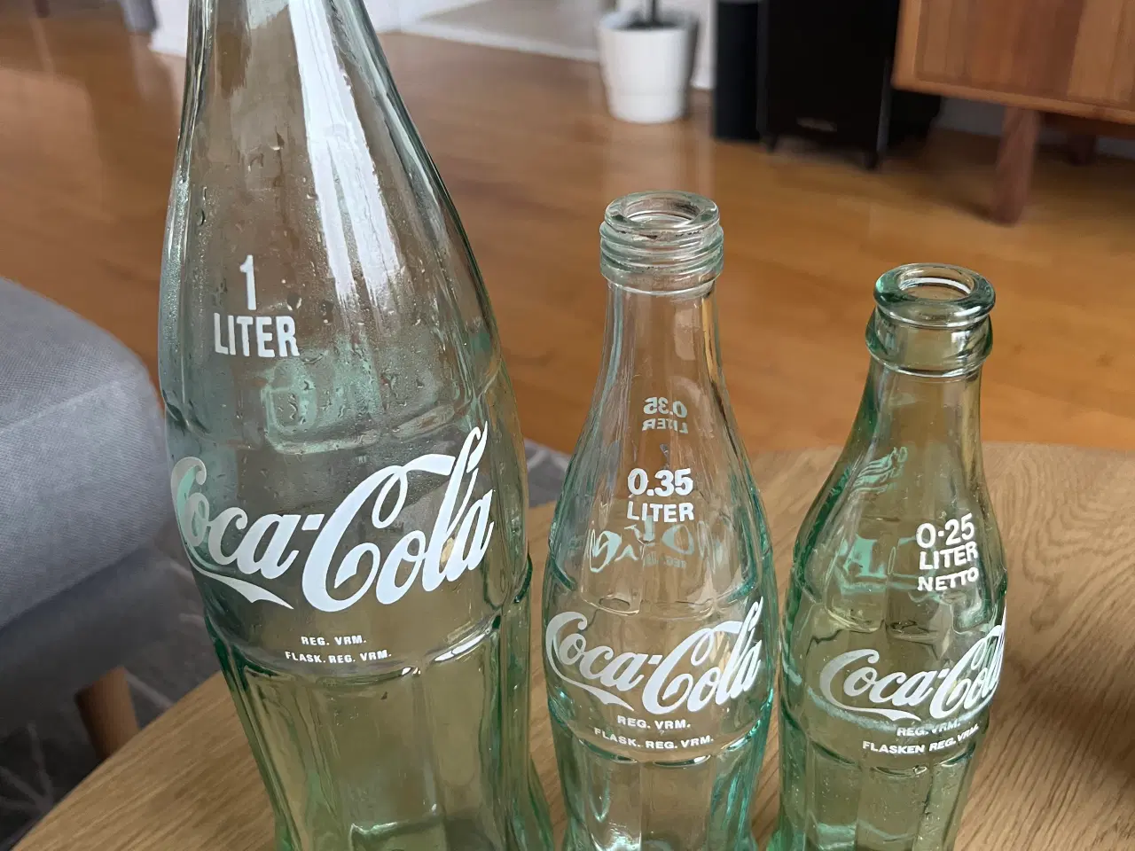 Billede 1 - Coca Cola flasker. (Gamle)