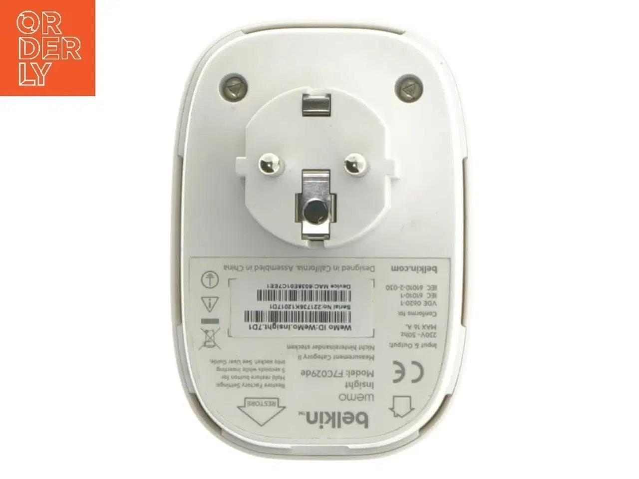Billede 3 - Belkin WeMo Insight Smart Plug fra Belkin (str. 10 cm)