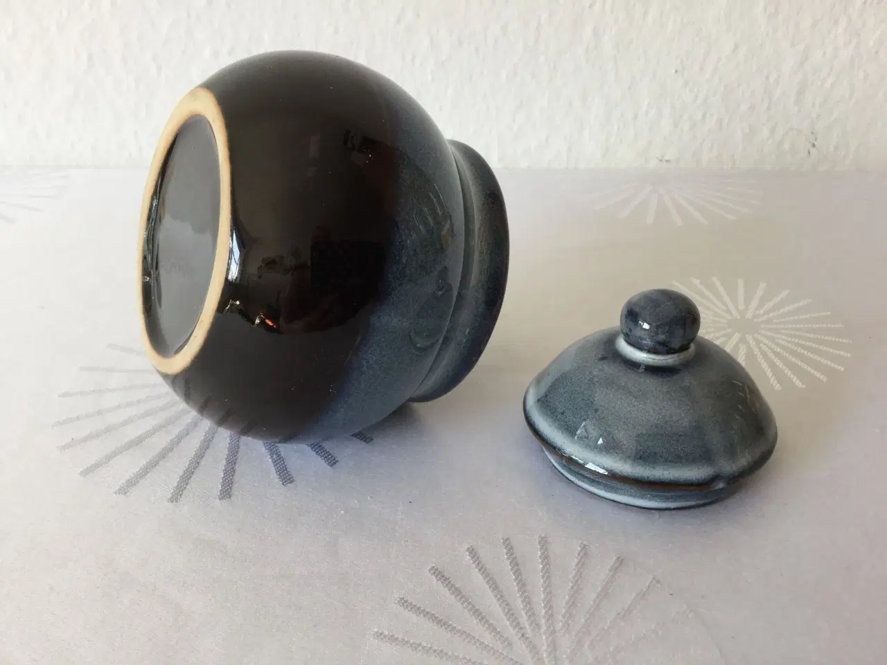 Billede 2 - Sukkerskål i keramik