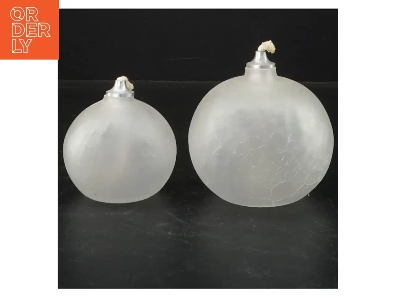 Billede 1 - Olie lamper (str. Ø. 8 cm. og. ø. 10 cm)