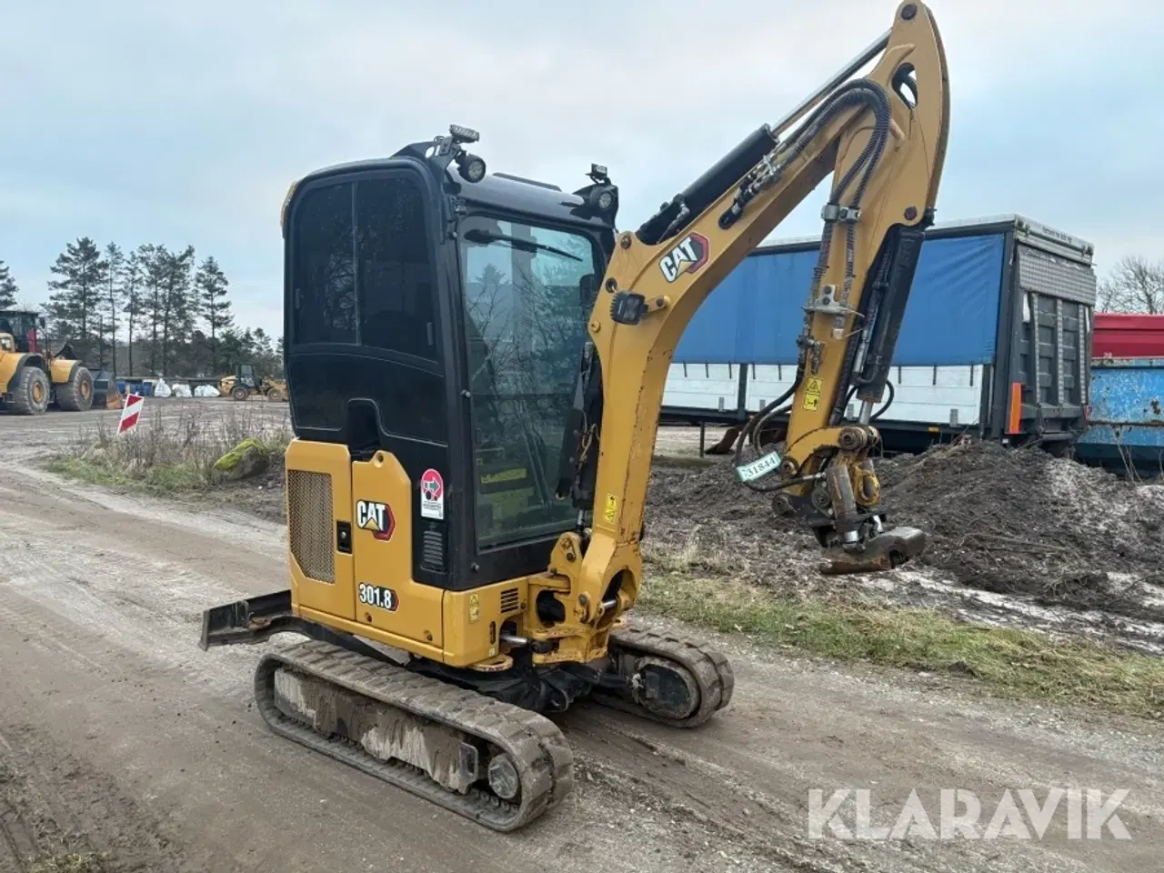 Billede 3 - Gravemaskine Cat 301.8