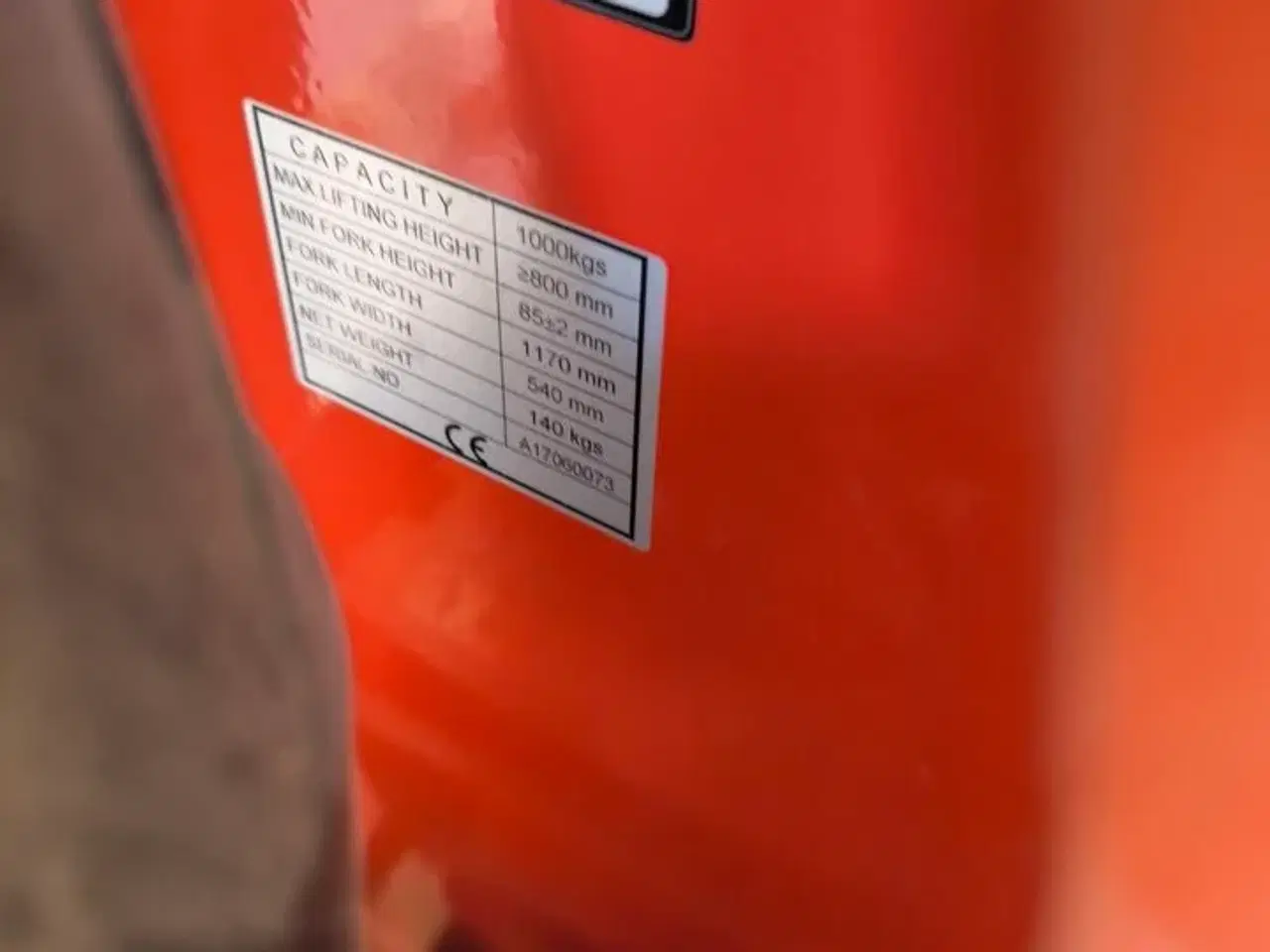 Billede 4 - El-højtløfter 1000 kg