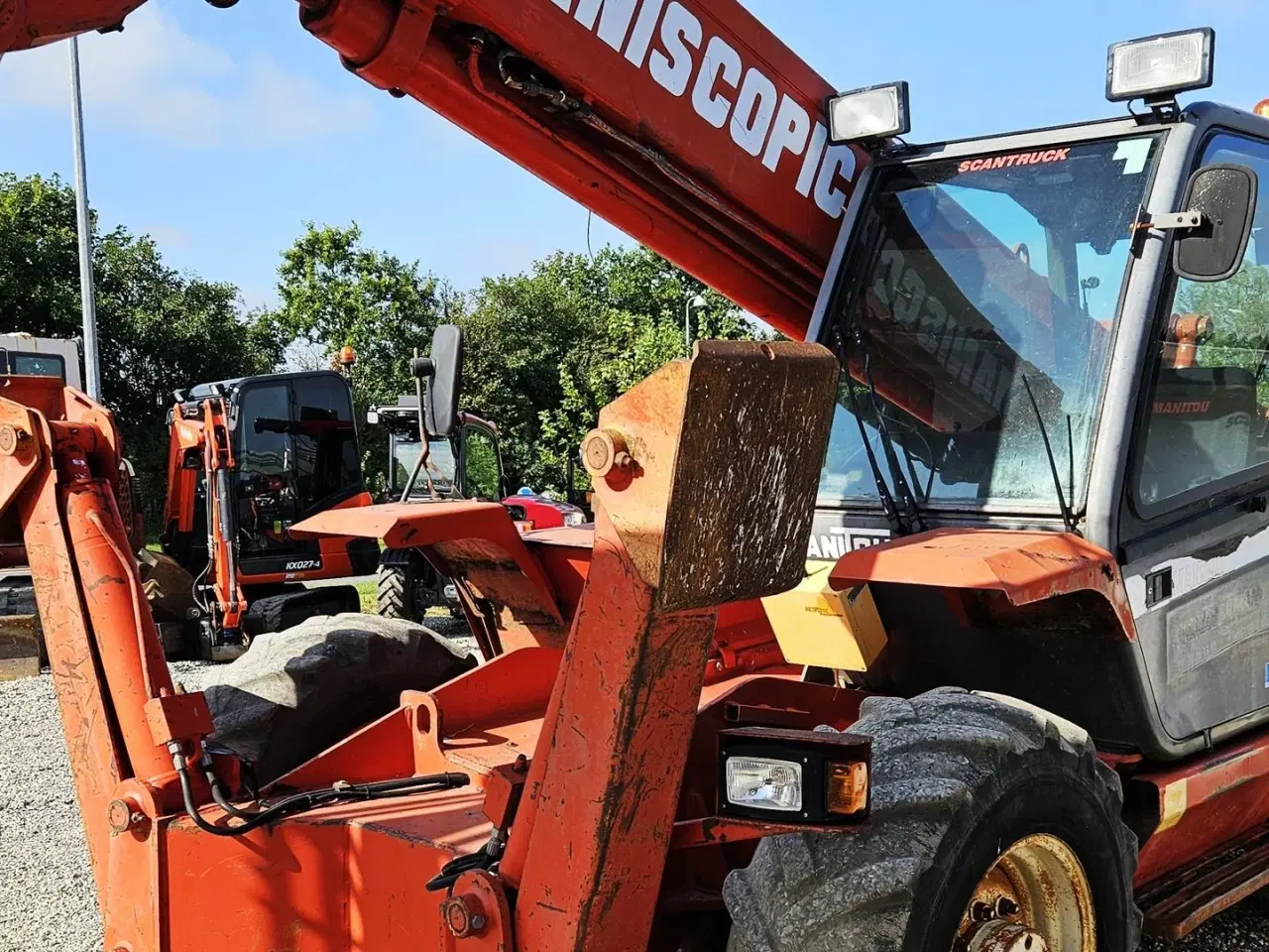 Billede 3 - Manitou MT 1232 ST / med 4 stk tilbehør / 8600 timer