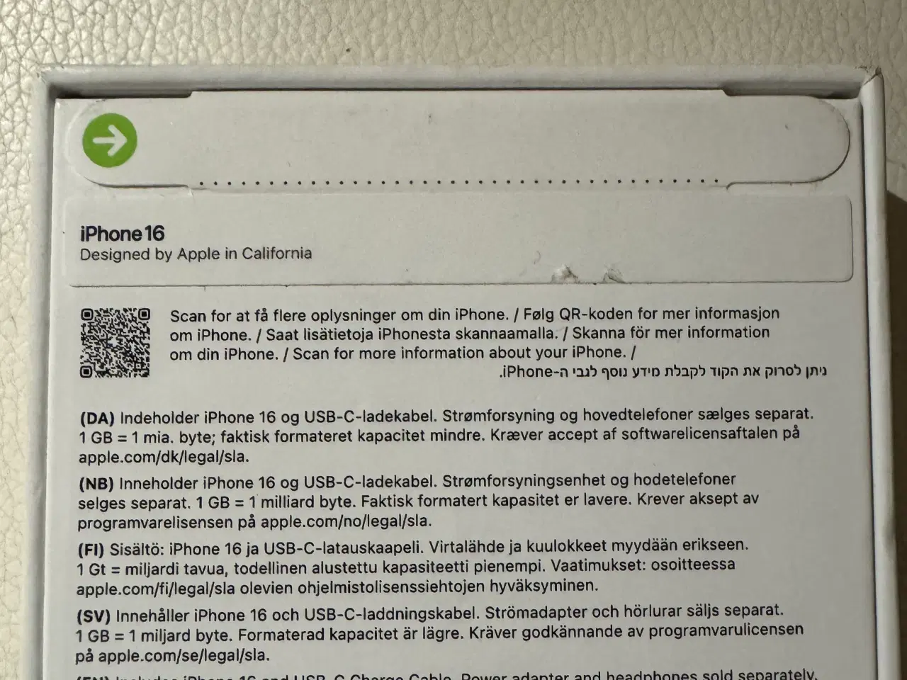 Billede 3 - iPhone 16 128 GB