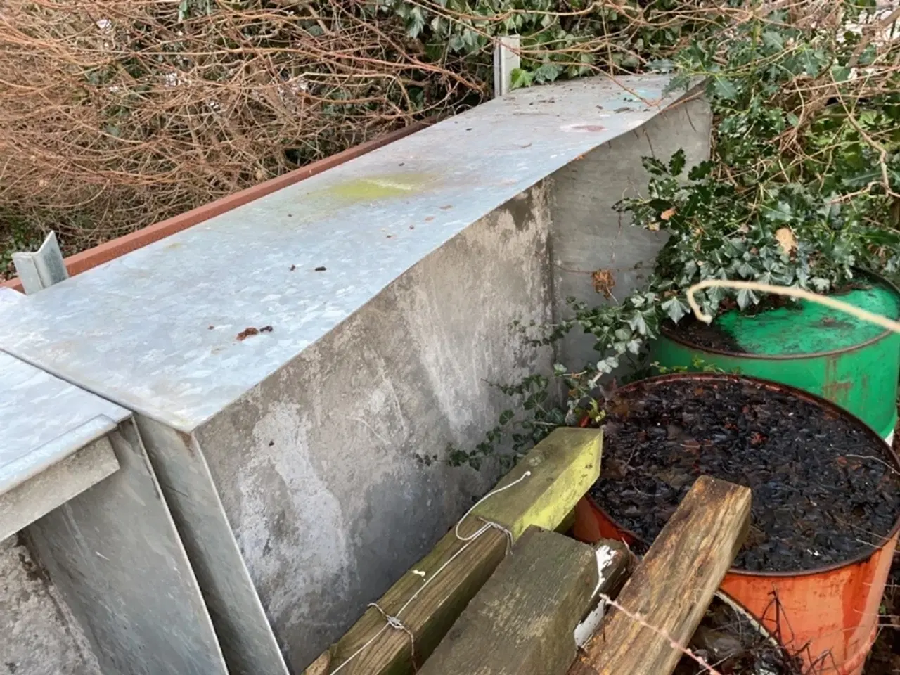 Billede 3 - Opsamlingskar for 4 x 200l Tromler