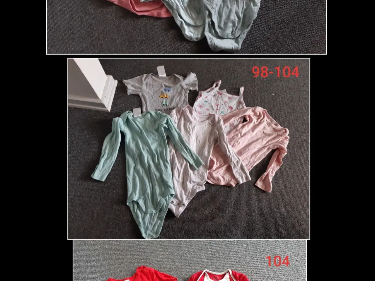 Billede 1 - Str. 94 - 104 Bobystocking tøjpakke 