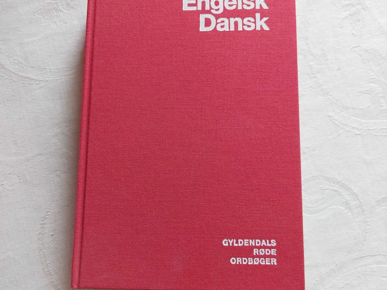Billede 1 - Den røde Engelsk/dansk ordbog