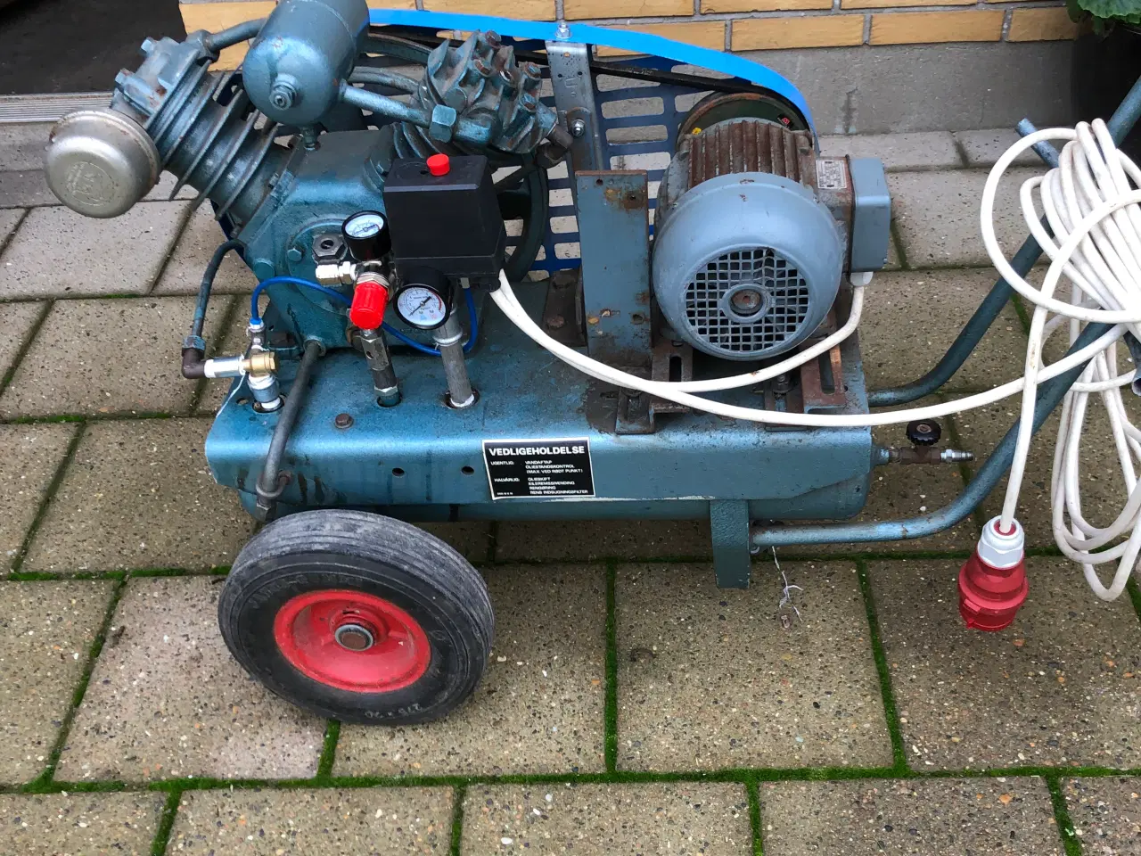 Billede 2 - God kompressor 2 CYL, STENHØJ