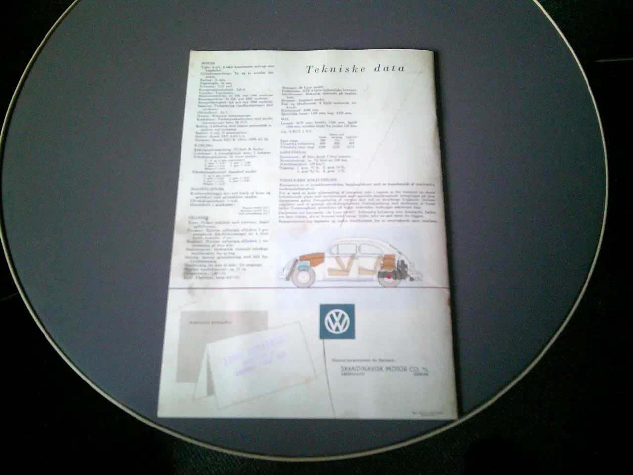 Billede 3 - VW BOBBEL BROCHURE ÅRG. 50. 