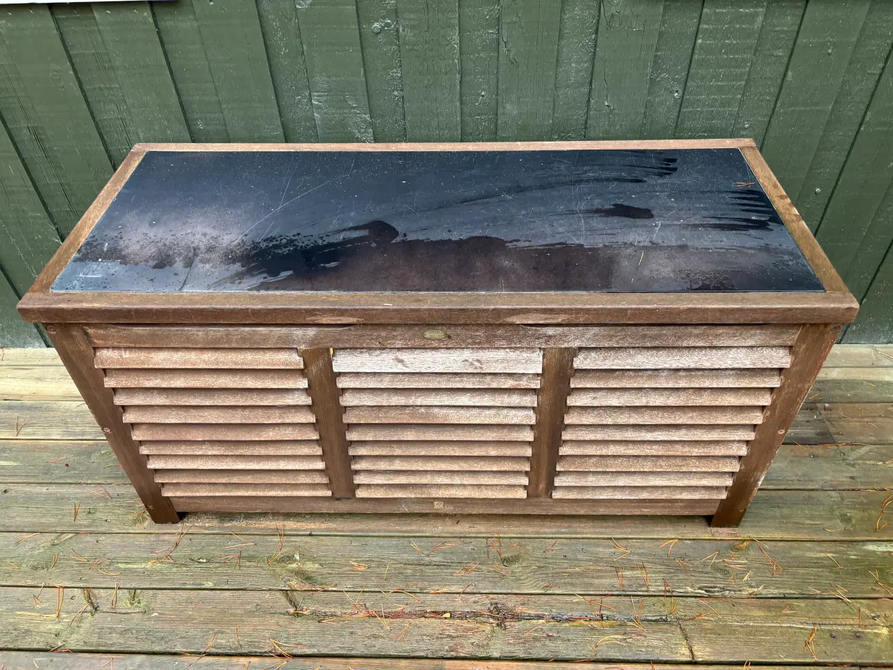 Billede 1 - Hyndeboks i hårdt træ