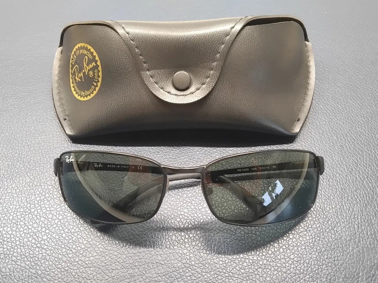 Billede 1 - Solbriller Ray-Ban RB3269 006 Italy Black 63-18