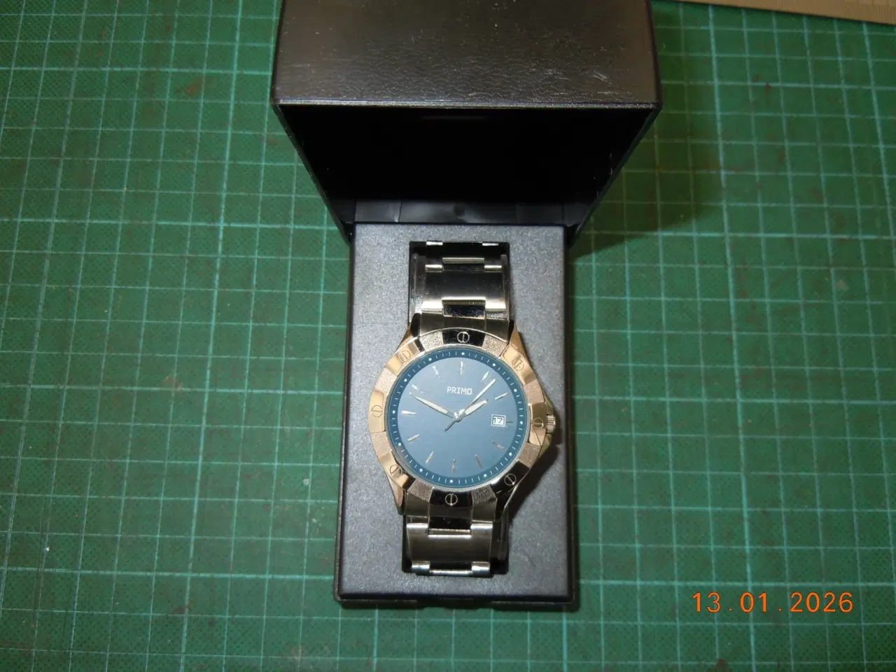 Billede 6 - Primo Armbåndsur, i rustfrit stål i org. æske.
