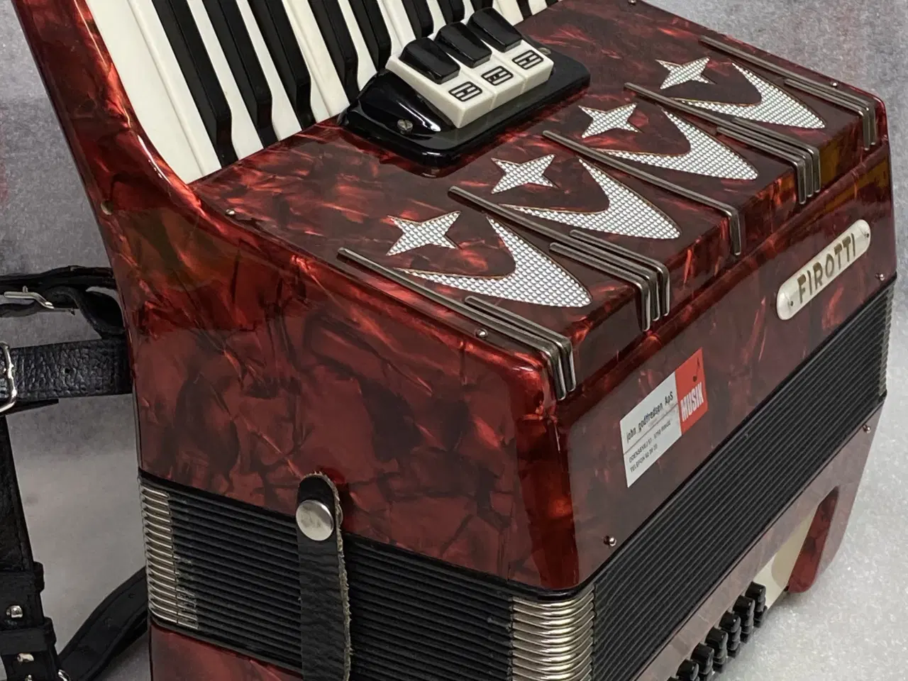 Billede 8 - Firotti harmonika – 2-kor / 3 registre – nyservice