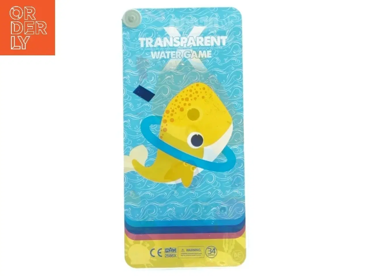 Billede 3 - Vandspil med fiskedesign fra Cam (str. 13,5x6,5 cm)