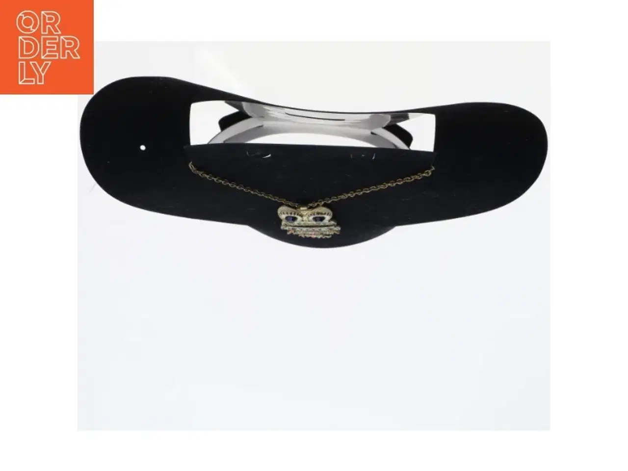 Billede 2 - Emaljeret uglehalskæde (str. 70 cm)