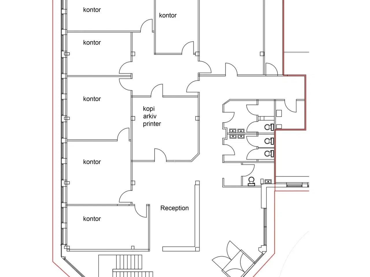 Billede 14 - Lyst kontorlejemål i attraktiv ejendom centralt i Rødovre - 15 p-pladser og få minutters kørsel til motorvejsnettet.