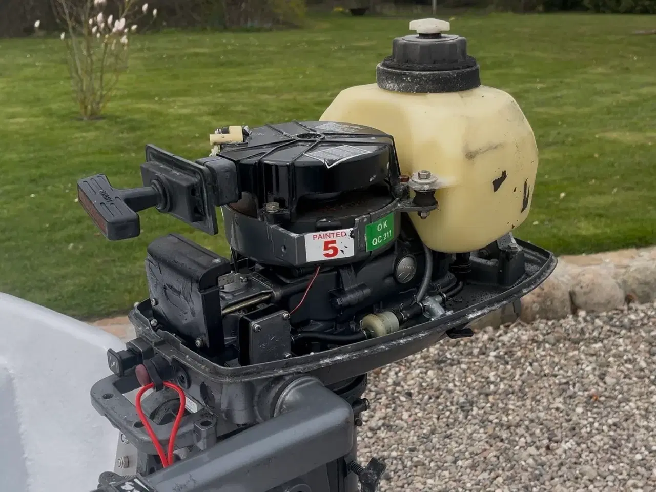 Billede 4 - Lami 375 jolle + 4hk 2-takt Mariner + trailer