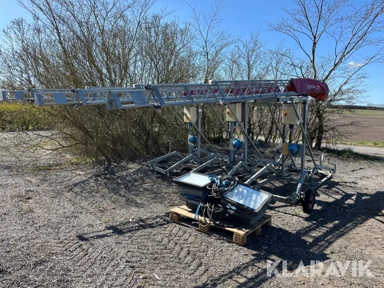 Billede 1 - Lysmaster / lystårn FeRex Conlight 12 12 meter - 3 styk
