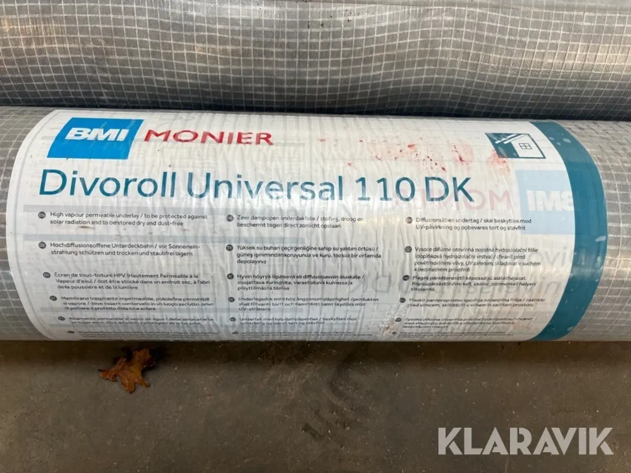 Billede 9 - Undertag BMI Divoroll Universal 110 DK 4 pakker