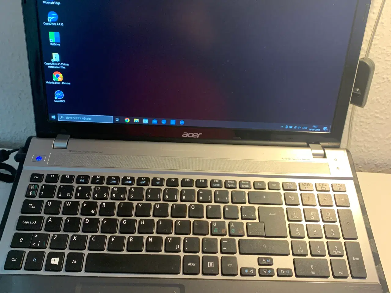 Billede 1 - Acer bærbare computer sælges 