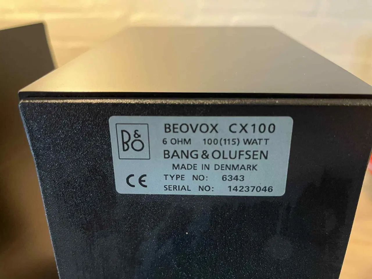 Billede 4 - B&O Beovox CX 100