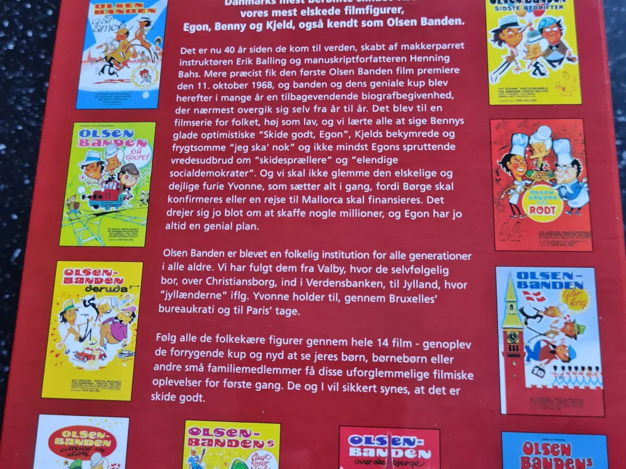 Billede 2 - Olsen Bandens 40 års jubilæumssamling på dvd / NYE