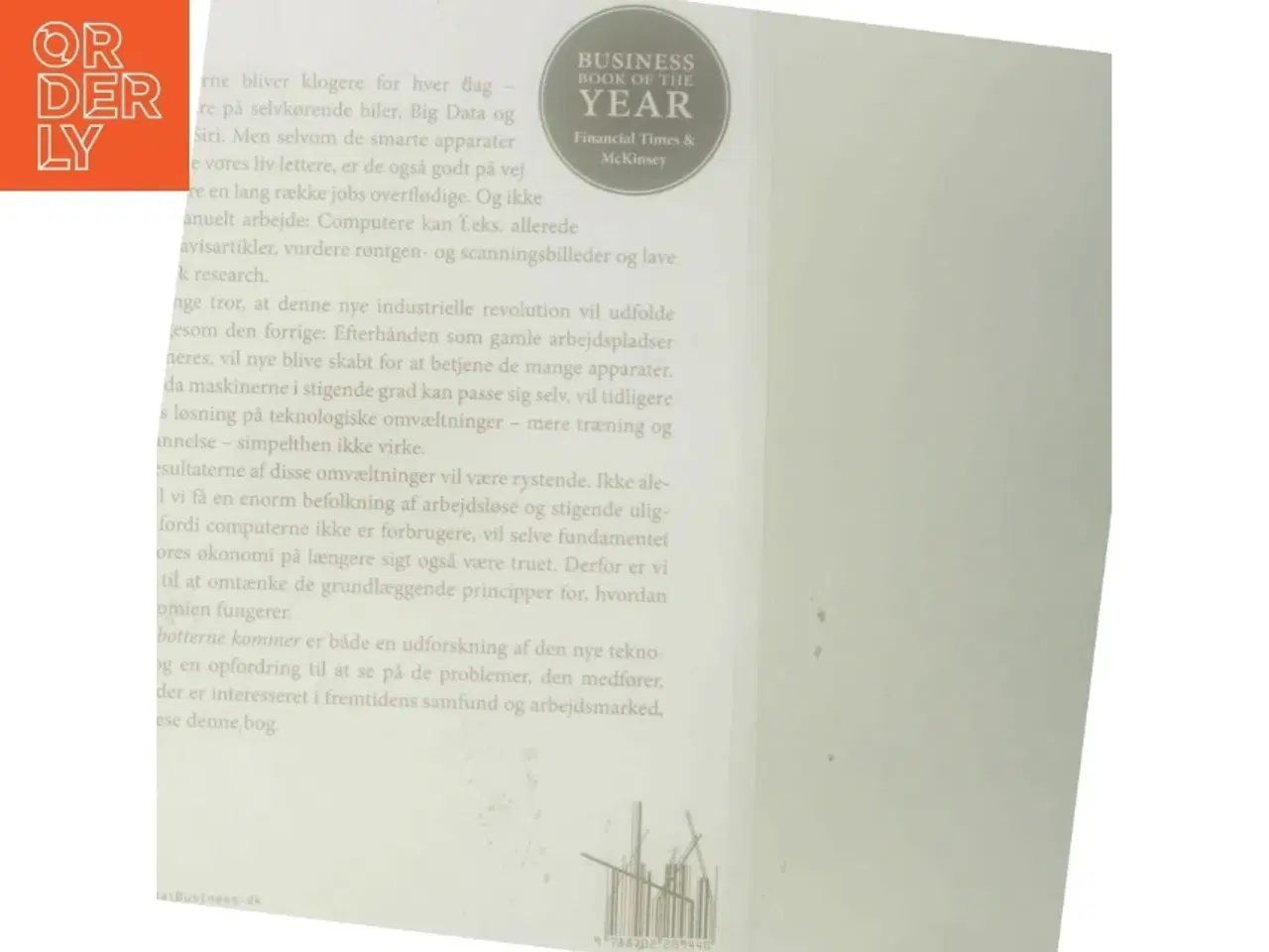 Billede 3 - Robotterne kommer : om en fremtid uden arbejde af Martin Ford (Bog)