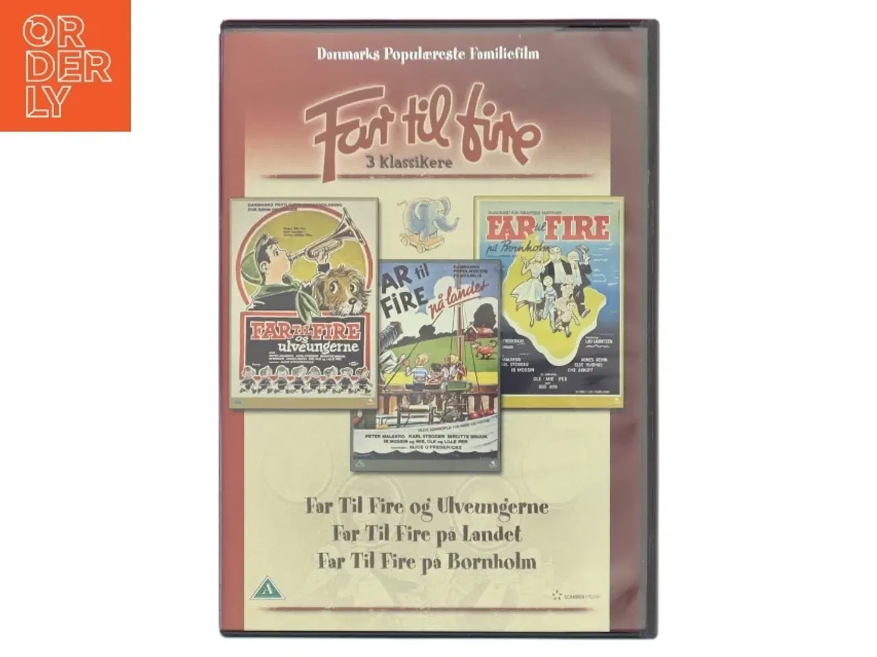 Billede 1 - Far til Fire - Box 3 (Rød) med Peters Malberg (DVD)