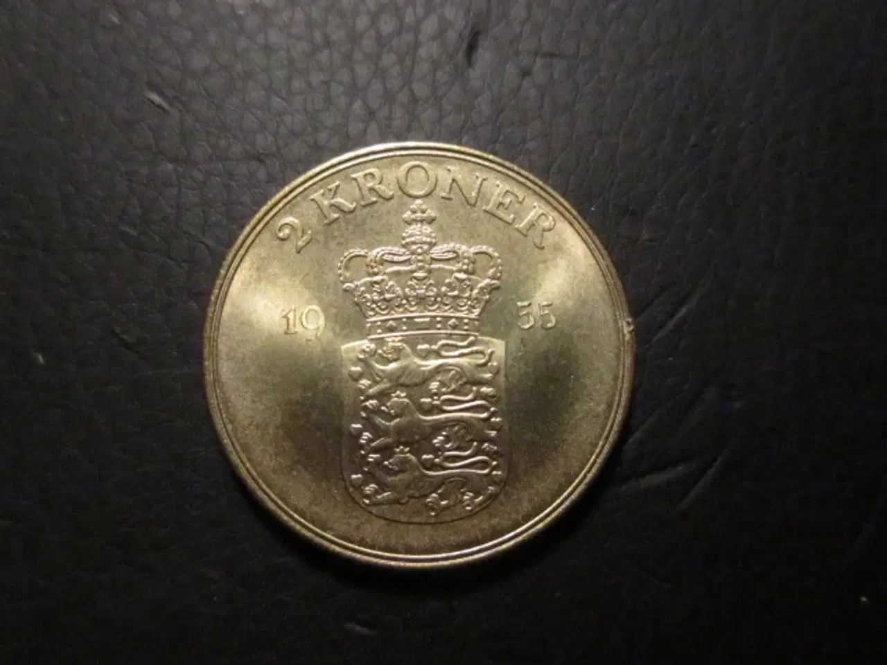 Billede 1 - 2 kr 1955 unc kv. 0